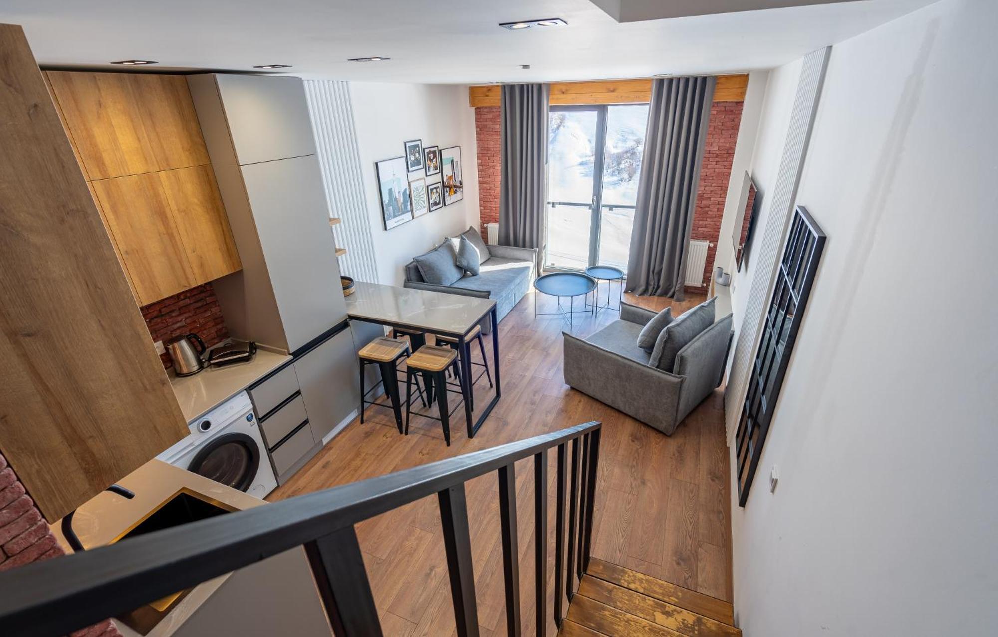 New Gudauri Geoflats Apartment ภายนอก รูปภาพ